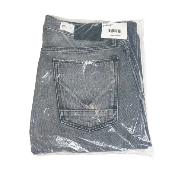 new Hudson ✪ Dixon Straight Leg Button Fly Jeans ✪ Hurricane ✪ Size 31 Inseam 32 - Picture 6 of 13